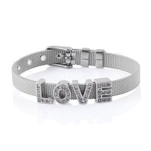 L O V E Bracelet Austrian Crysta…